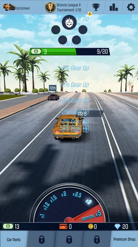 Nitro Racing GO for Android - Racing-Clicker Fusion