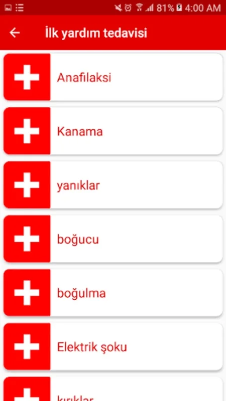 İlk yardım for Android: Essential First Aid App