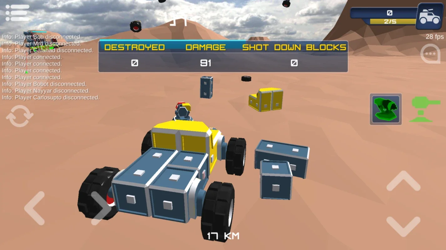 Block Tech Sandbox for Android - Robotic Car Battle Fun