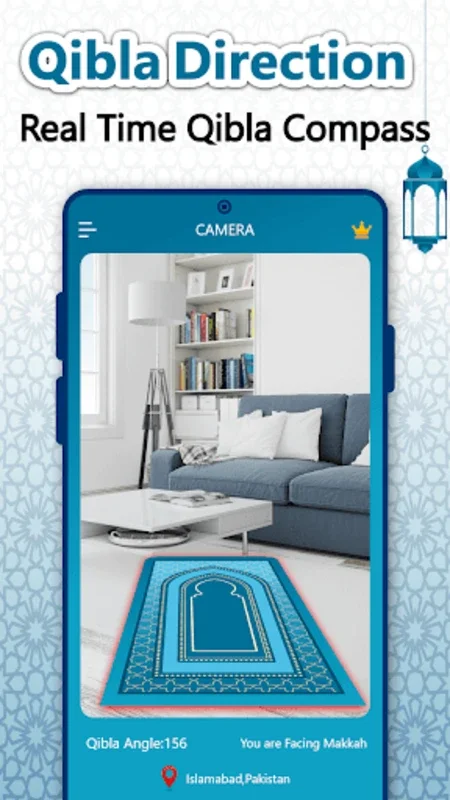 Qibla Direction for Android: Accurate Qibla Finding