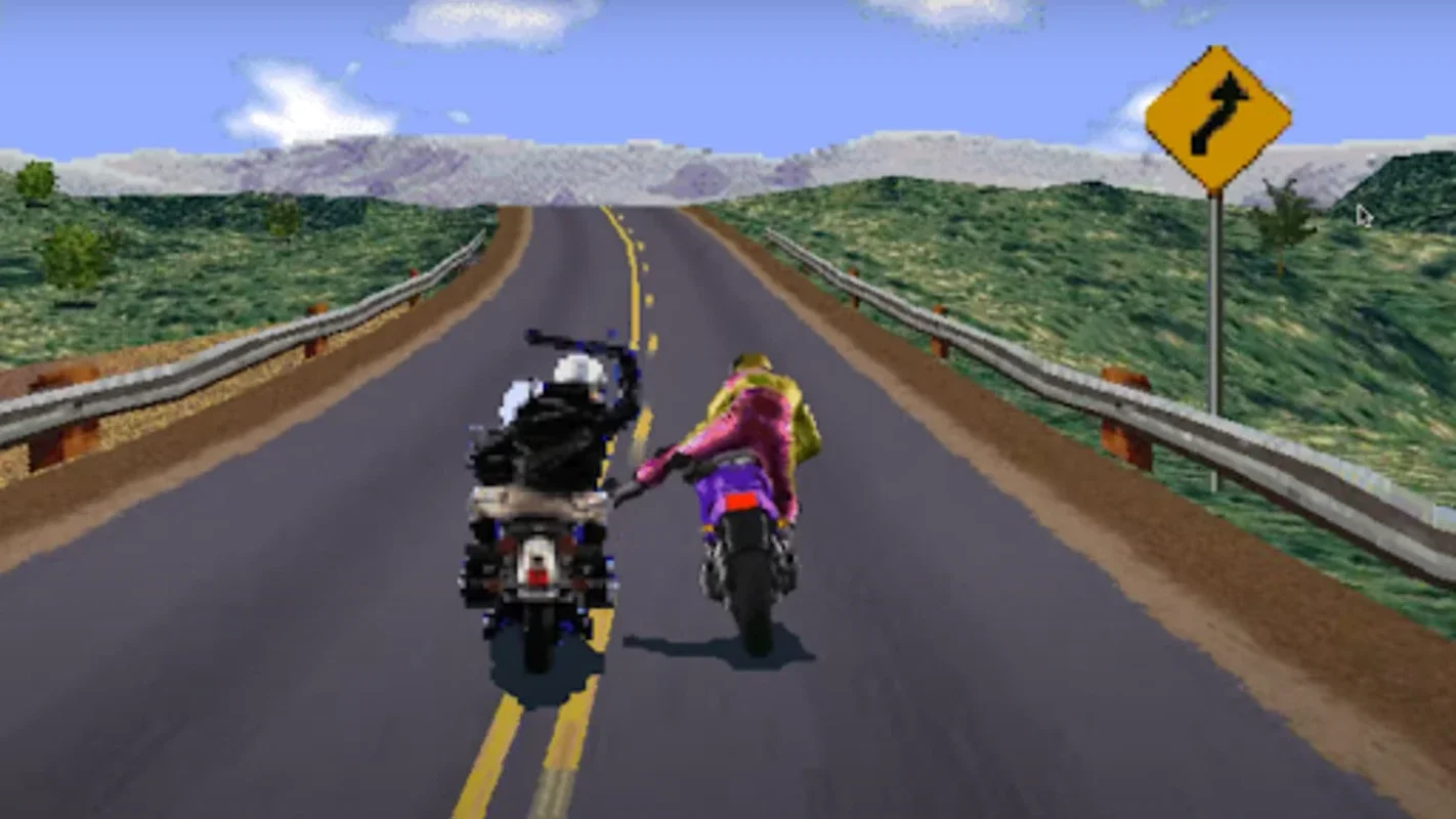 Road Rash like computer game for Android - No Downloading Needed