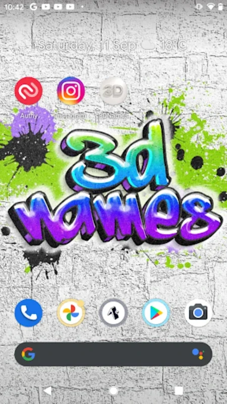 3D Names for Android: Personalize with HD Wallpapers