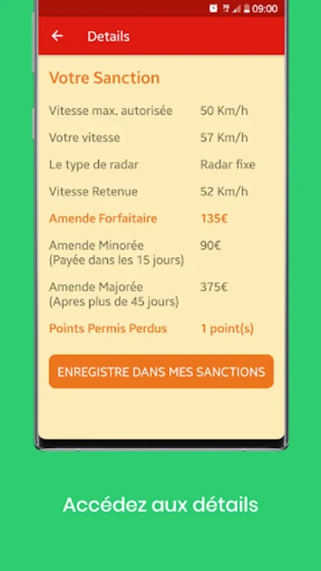 Quelle Amende - Excès Vitesse for Android: Accurate Speeding Fine Calculator