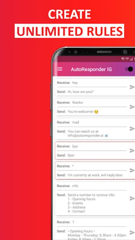 AutoResponder for IG on Android - No Downloading Needed