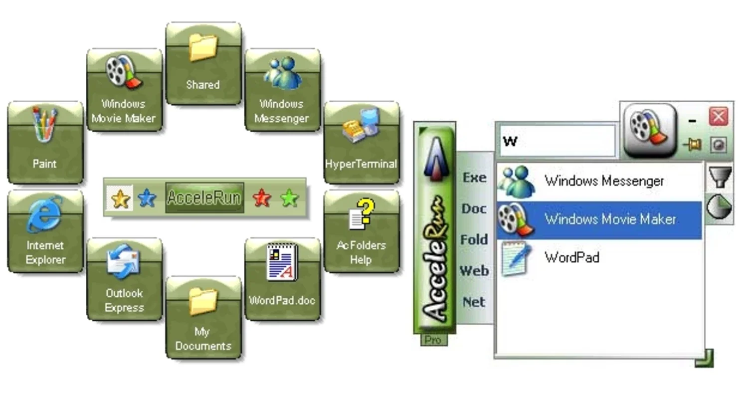 AcceleRun for Windows - Efficient Program Access