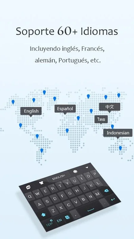 Spanish (LA) for GOKeyboard for Android - Enhance Your Typing