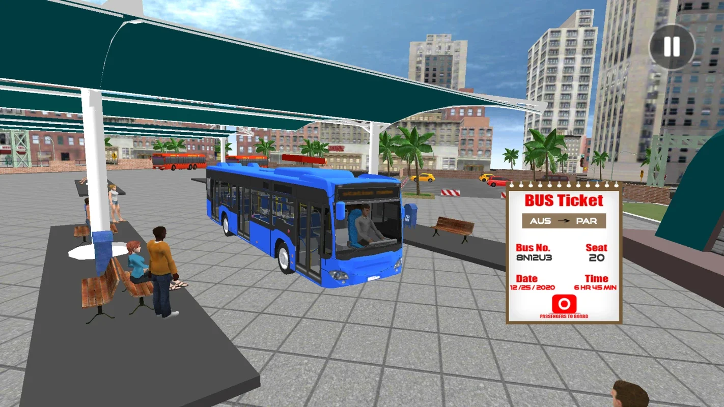 Coach Bus Driving Simulator 2020: City Bus Free for Android - Realistic Driving