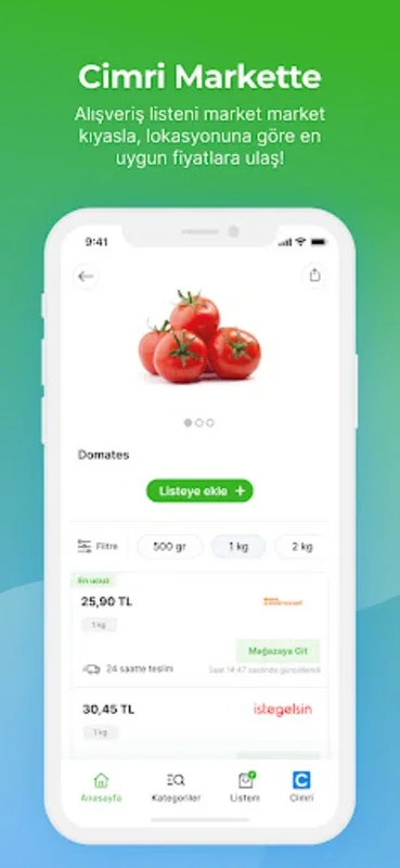 Cimri for Android: Easy Price Comparison and Savings