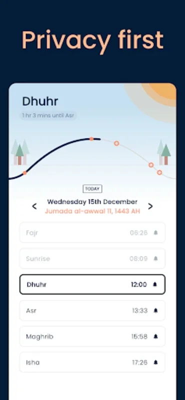 Pillars: Prayer Times & Qibla for Android - Privacy - Centric and Customizable