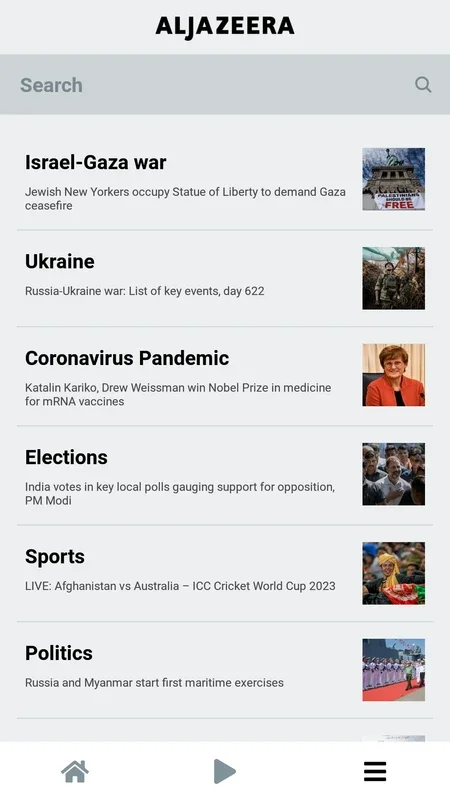 Al Jazeera for Android: Real - Time Global News