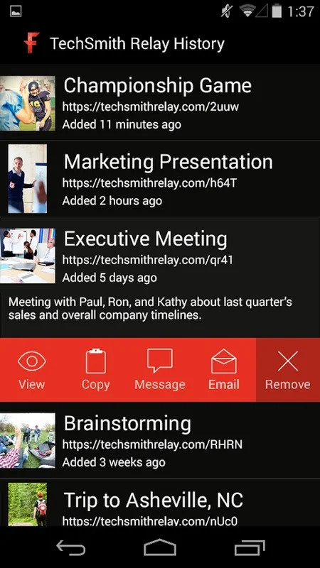 TechSmith Fuse for Android: Streamlined Media Transfer