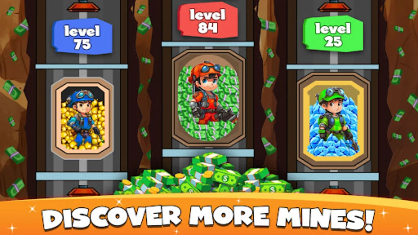 Idle Miner Gold Clicker Games for Android: Build Your Gold Empire