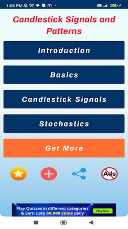 Candlestick Signals and Patterns on Android for Enhanced Trading