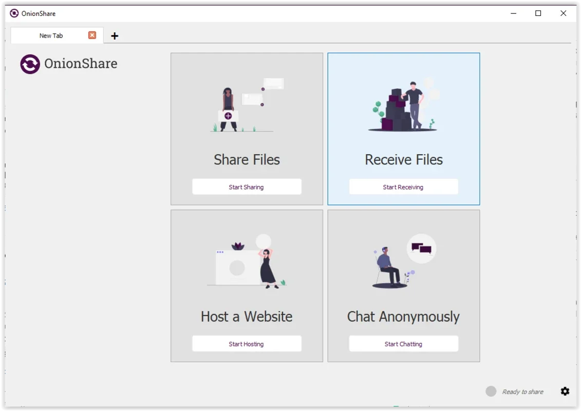 OnionShare for Windows - Secure File Sharing & Chatting