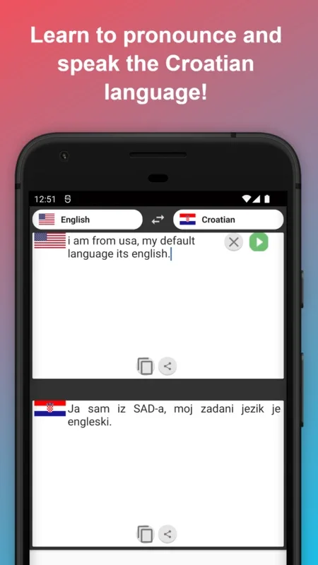 English to Croatian Translator for Android - Seamless Language Conversion