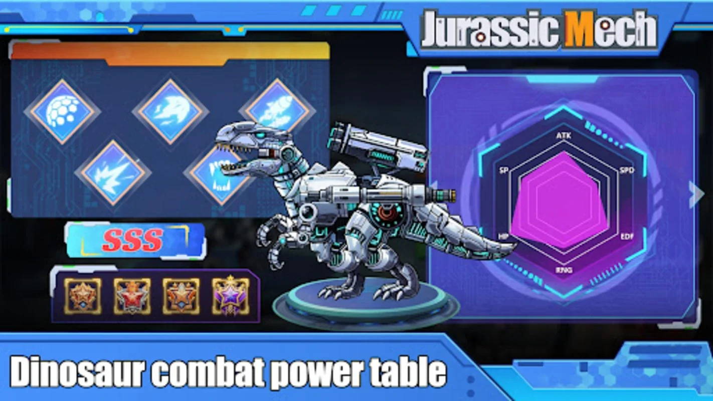 Jurassic Mech for Android - Play the Prehistoric Battle Game