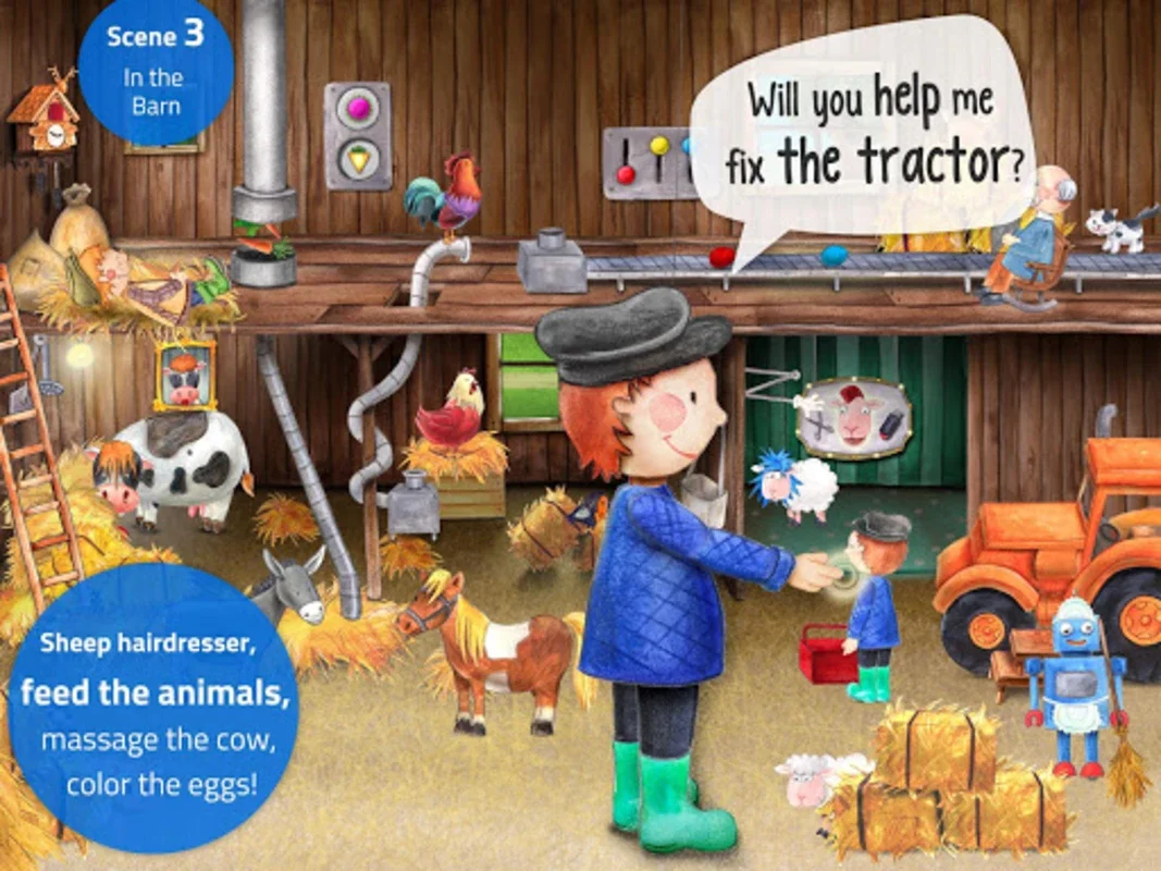 Toddler's App: Farm Animals for Android - Engaging Learning