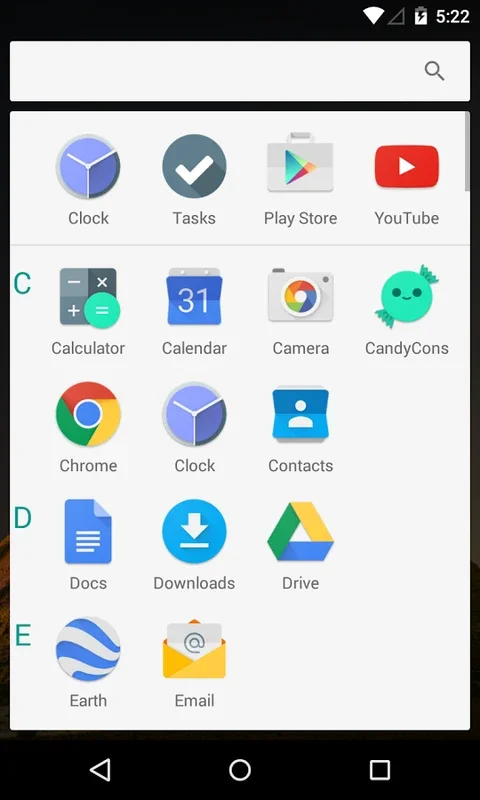 M Launcher for Android: Innovative Interface