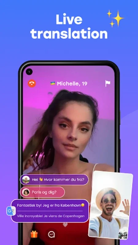 Mili for Android - Connect Globally with Secure Video Chat