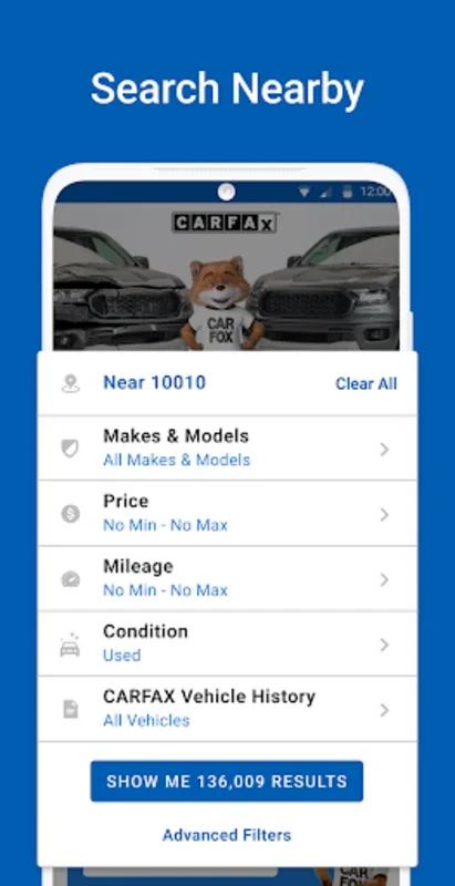 CARFAX for Android - Find Your Ideal Vehicle