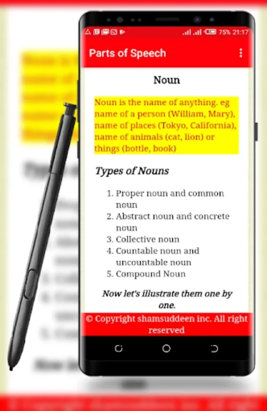 Master English Grammar with English Parts of Speech for Android