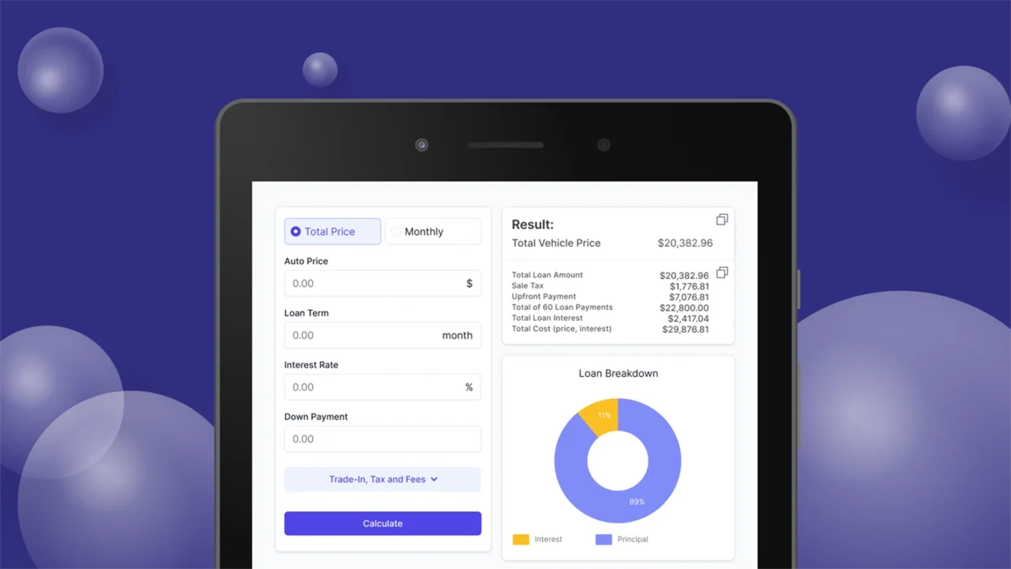 Auto Loan Calculator for Android: Simplify Car Financing