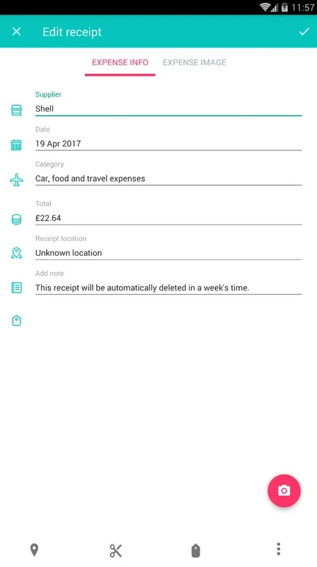 1tap Receipts for Android: Simplify Receipt Management