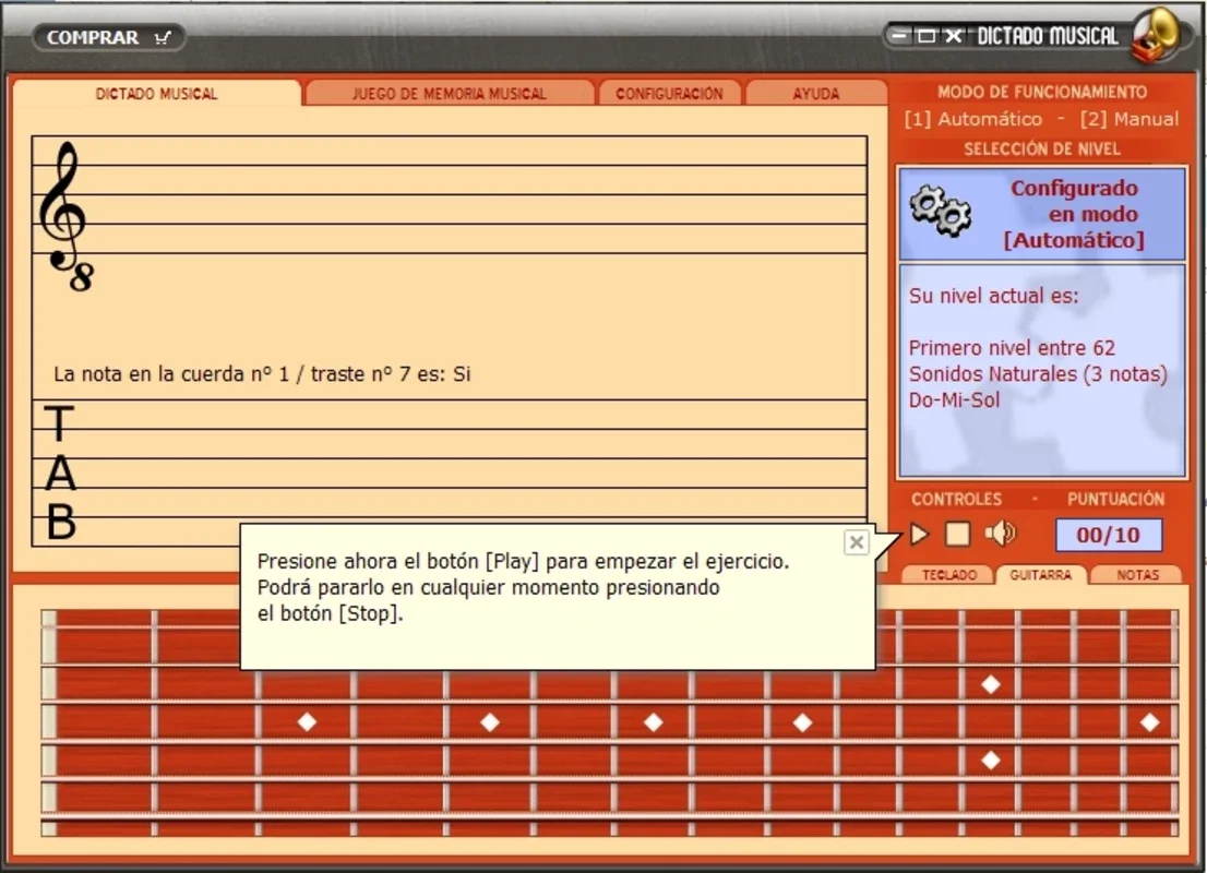 Dictado y memoria musical for Windows - Enhance Musical Memory