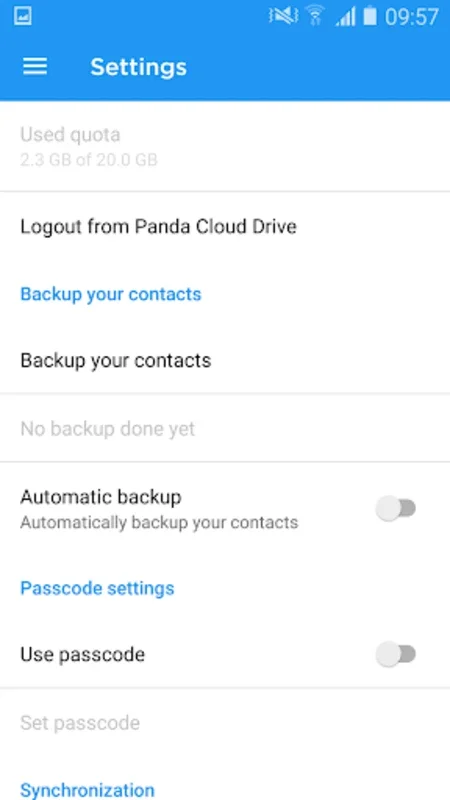 Panda Cloud Drive for Android - Secure File Management