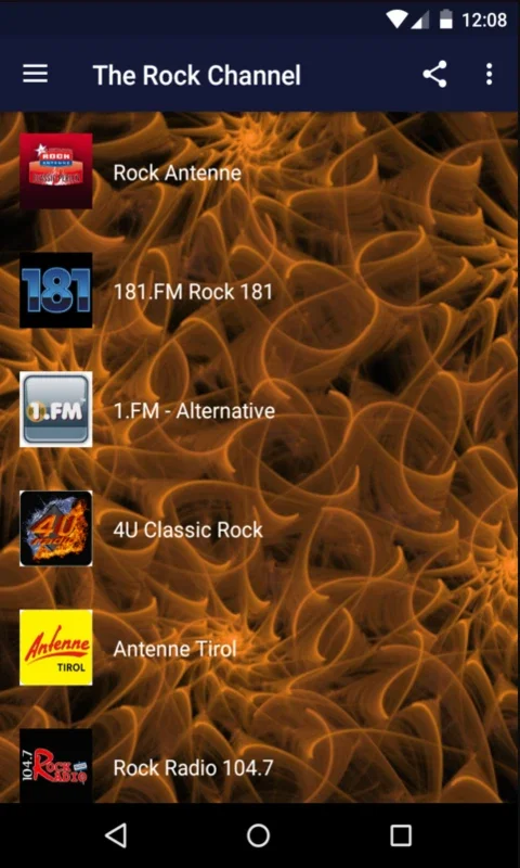 The Rock Channel for Android - Immerse in Rock Music