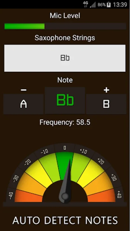 Saxophone Tuner for Android - Precise Tuning Made Easy