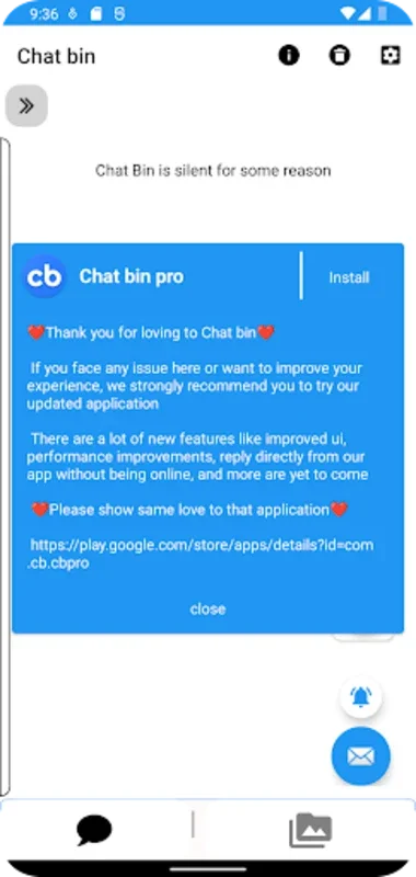 Chat Bin(Recover deleted chat) for Android - Download the APK from AppHuts