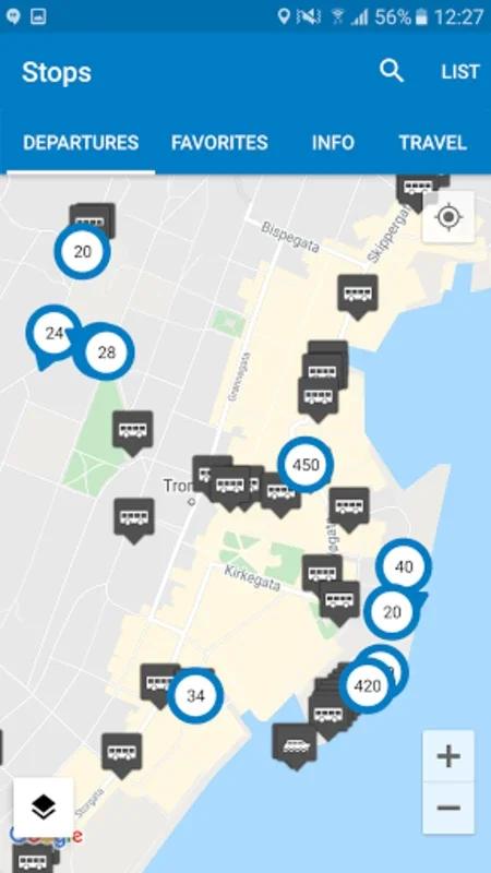 Troms Reise for Android: Your Public Transport Guide