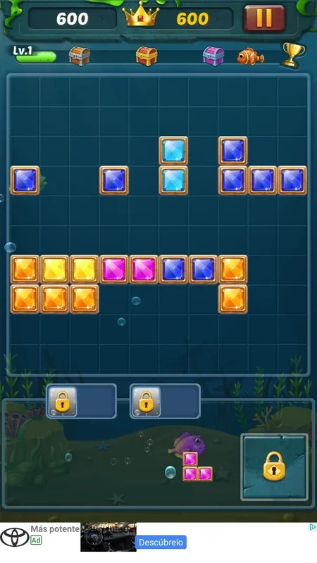 Block Ocean 1010 for Android - Dive into the Aquatic Puzzle Adventure