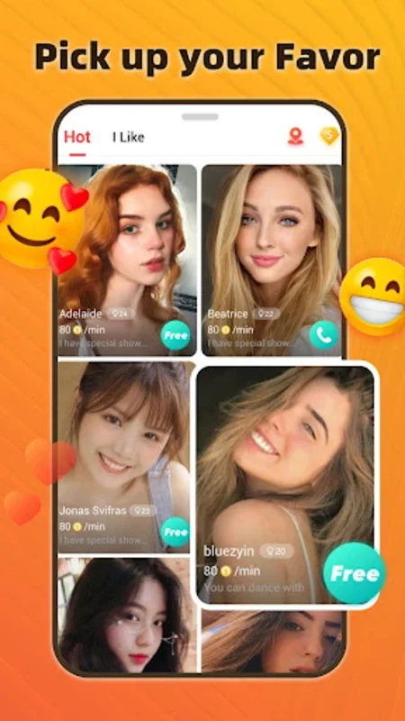 Pora Live & Video Call for Android - Free Global Video Calls