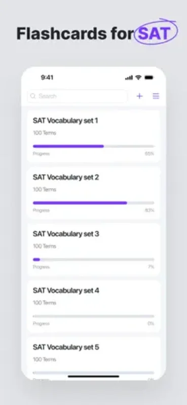 SAT Flash Cards for Android - Boost Your SAT Scores