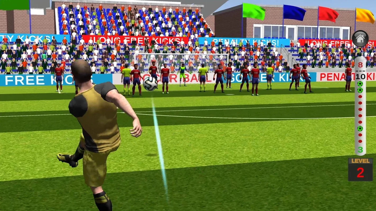 Soccer Long Range Kicks for Android - Master Long-Range Goals