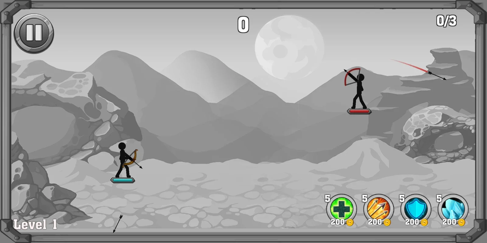 Mr. Archer : King Stickman for Android - Test Your Aim