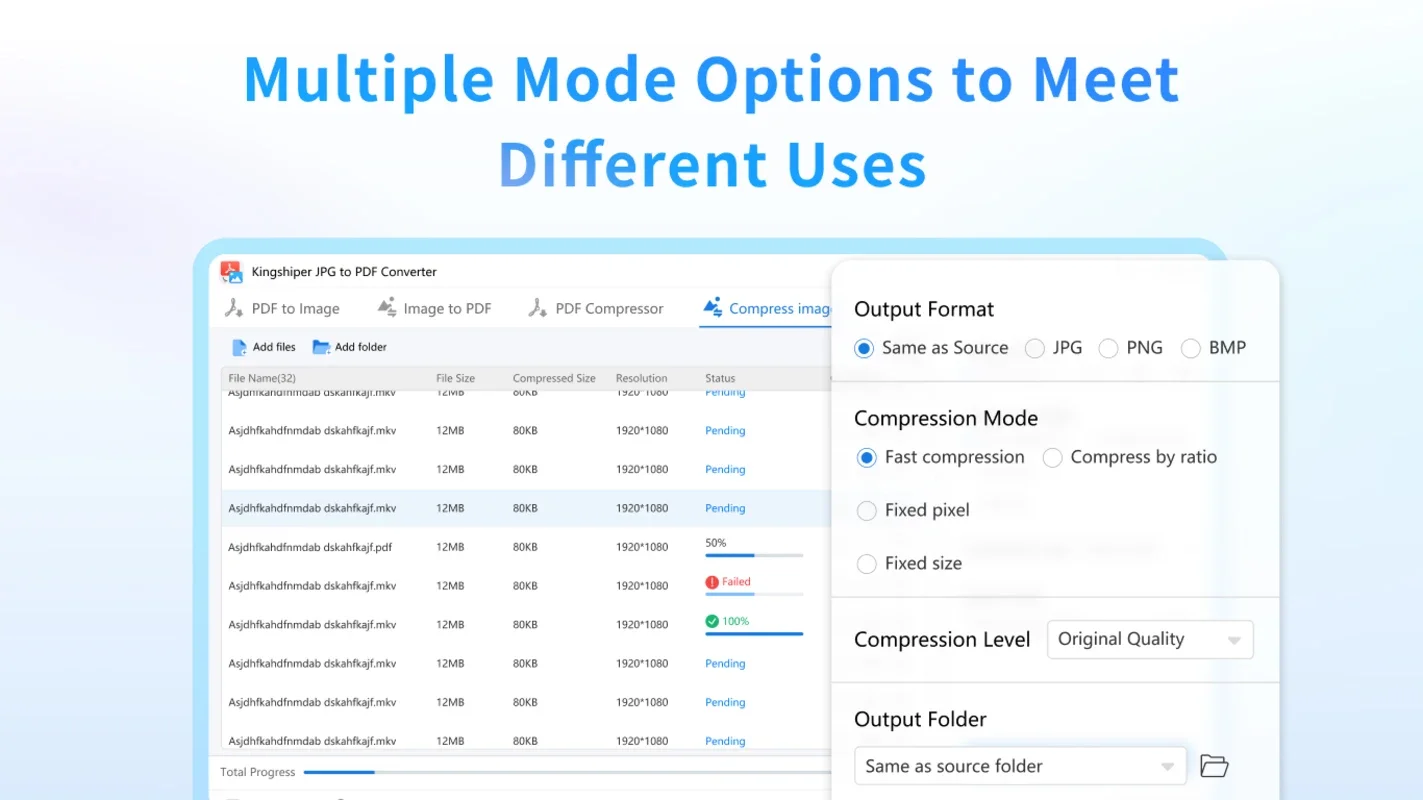 Kingshiper JPG to PDF Converter for Windows - Efficient File Conversion