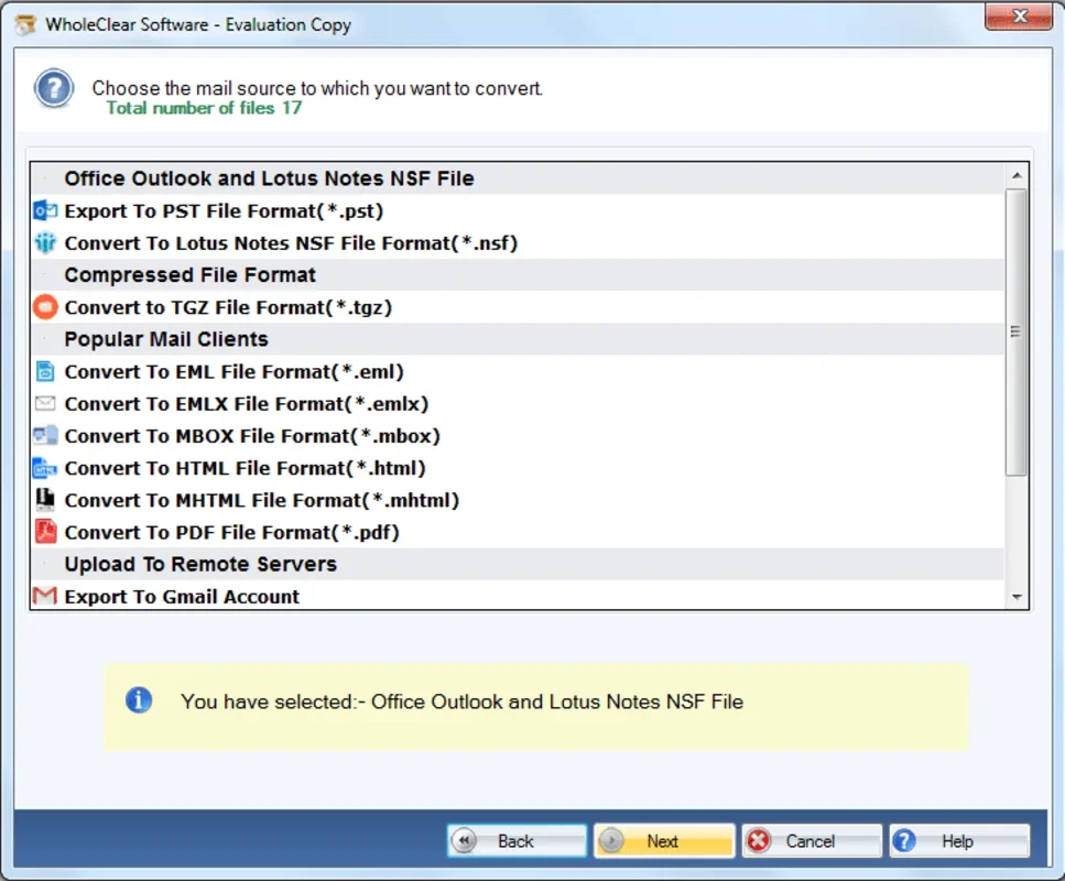 WholeClear MSG Converter for Windows - Securely Migrate Outlook Files