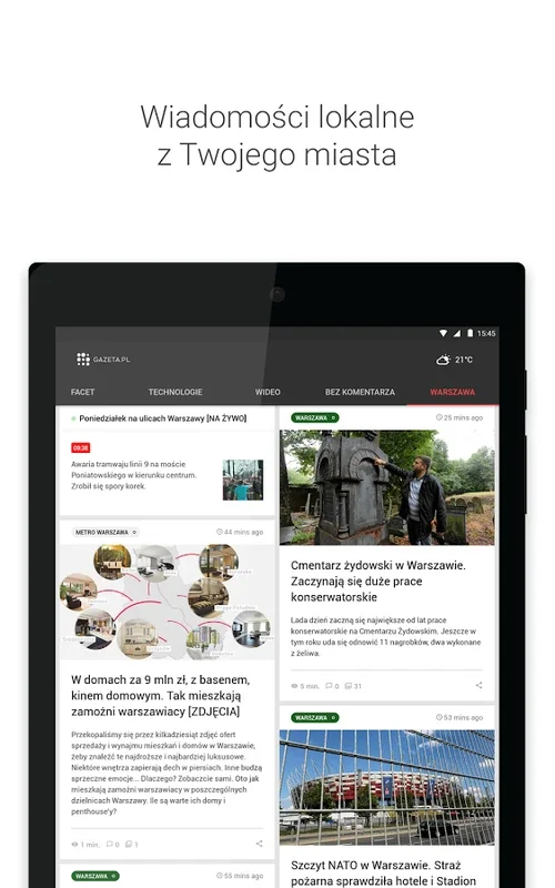 Gazeta.pl for Android - Stay Informed with News, Weather & More