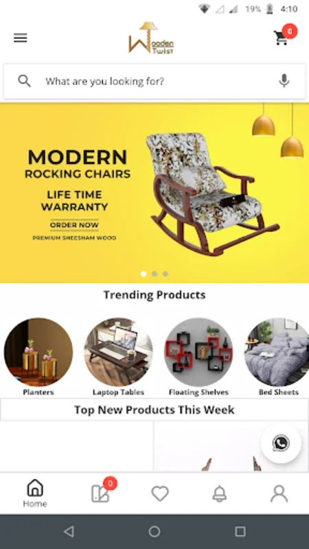 WoodenTwist - Furniture Store for Android: Quality Furnishings