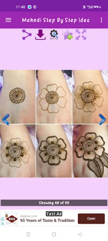 Mehandi Step By Step Idea for Android - Unleash Henna Creativity