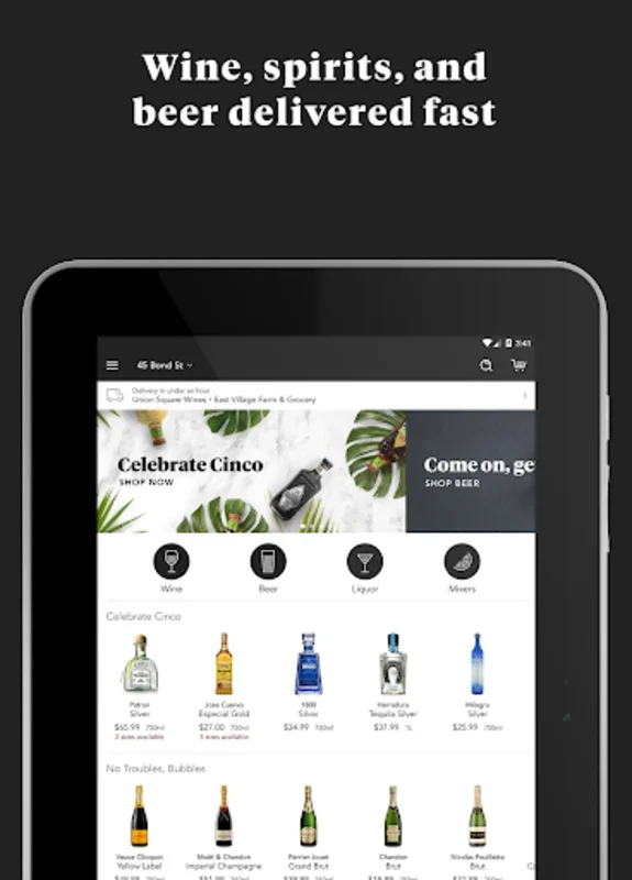 Minibar Delivery: Get Alcohol for Android - Convenient Alcohol Delivery