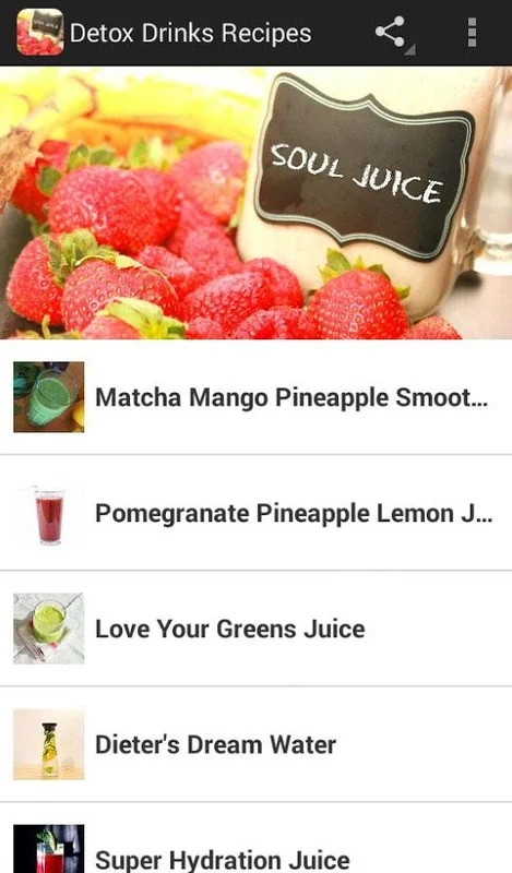 Detox Drinks Recipes for Android: Boost Your Health