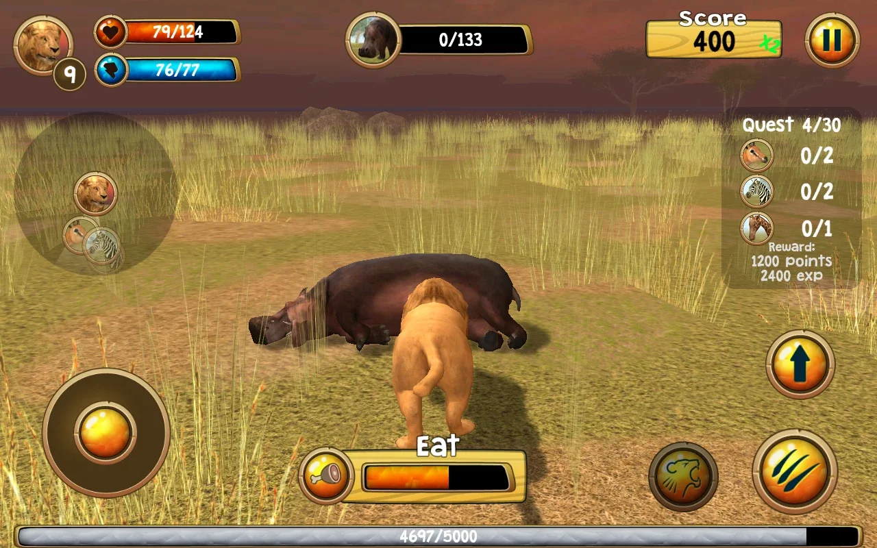 Wild Lion Simulator for Android - Immerse in the Jungle