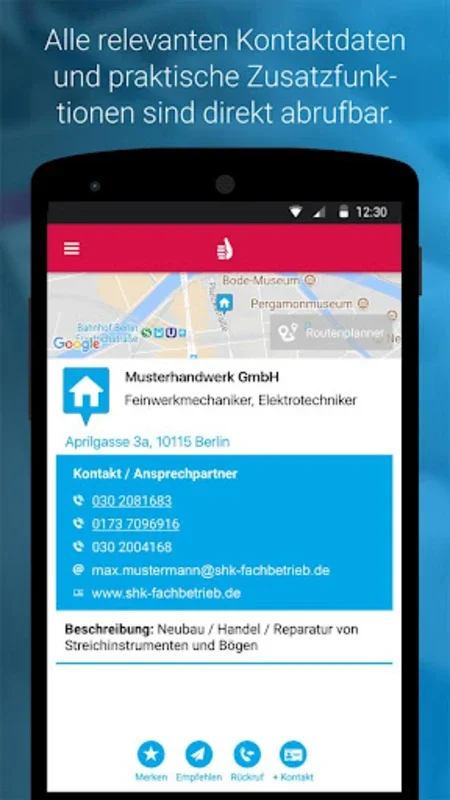 Handwerkerradar for Android: Find Local Tradespeople Easily