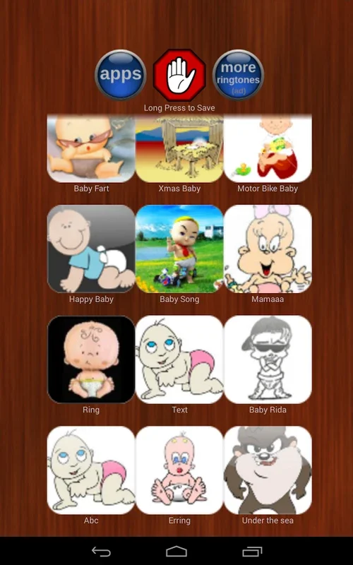 Funny Baby Sounds for Android - No Downloading Needed