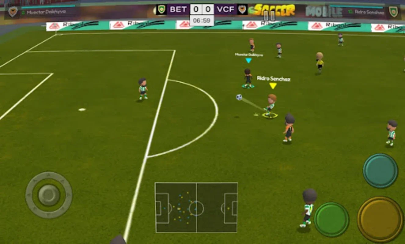 Super Arcade Soccer Mobile for Android - Immerse in Realistic Soccer