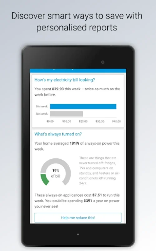 Powerpal for Android - Manage Home Energy Usage